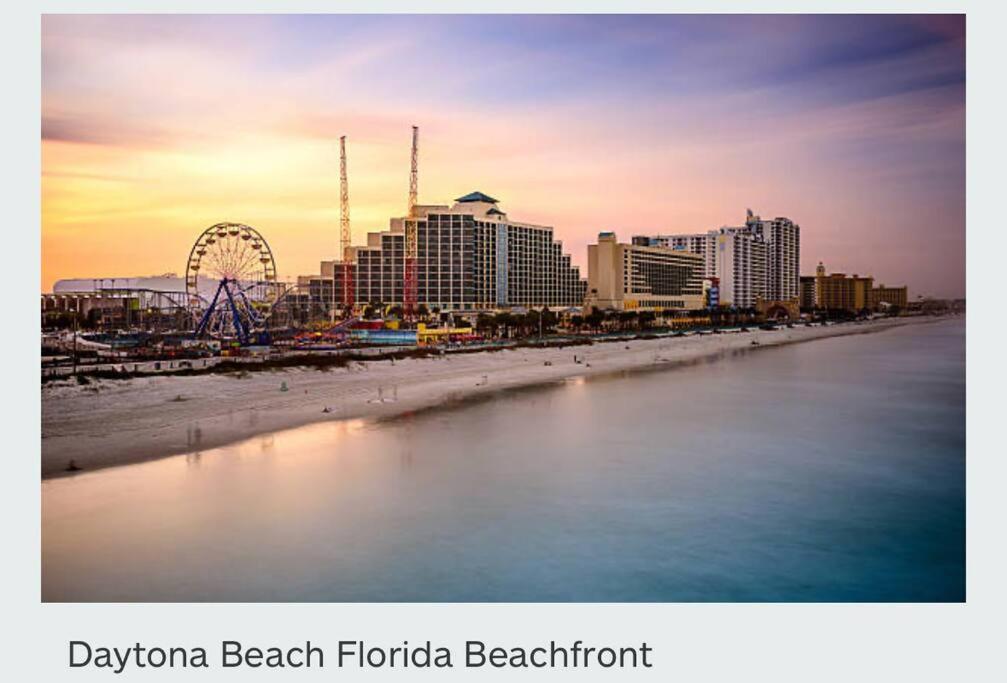 Beautiful Oceanfront Two Bedroom Condo Daytona Beach Extérieur photo